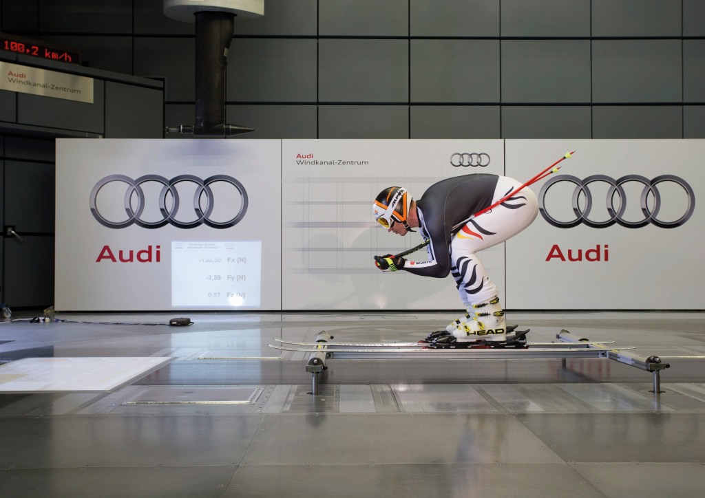 Vorbereitung auf WM-Saison im Audi-Windkanal